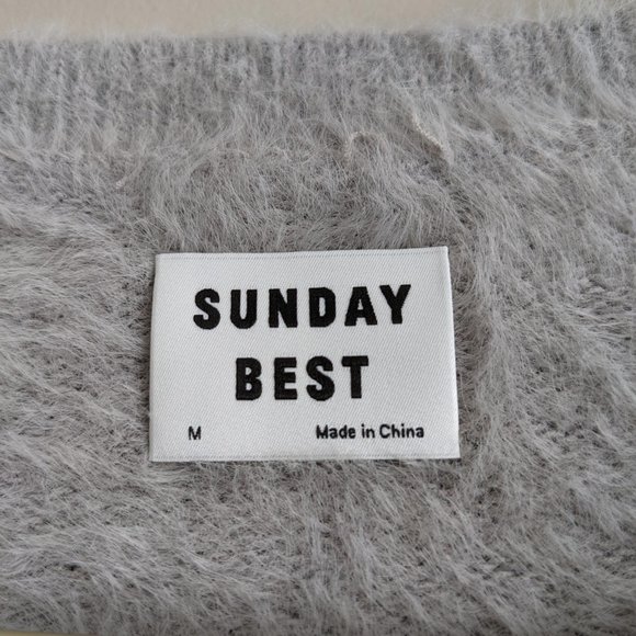 Aritzia Carmen Cardigan Opal Grey - Picture 5 of 9